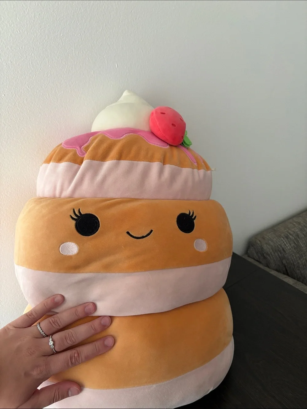 Squishmallows Pink, Cream, Orange Stack Dessert Plush